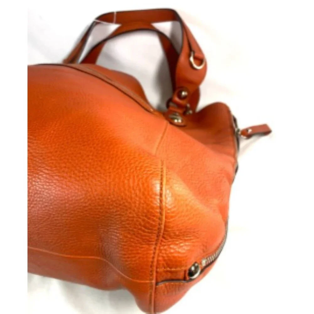 Gucci Tote Leather Terracotta Orange unused with storage bag - Picture 4 of 10